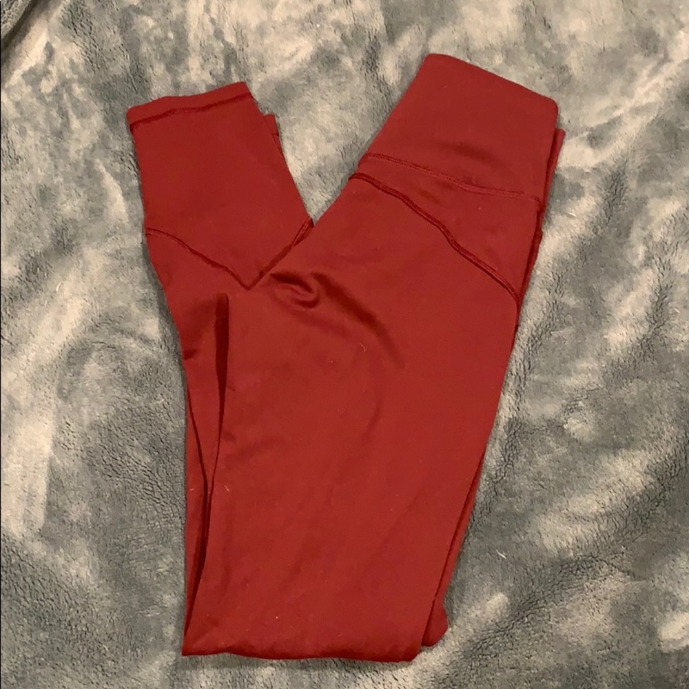 Burgundy lululemon’s